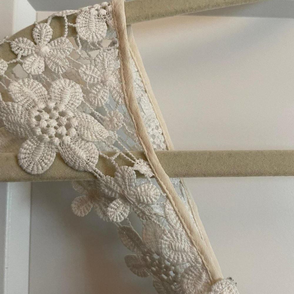ARTELIER NICOLE MILLER Lace Peplum Top - Picture 6 of 8
